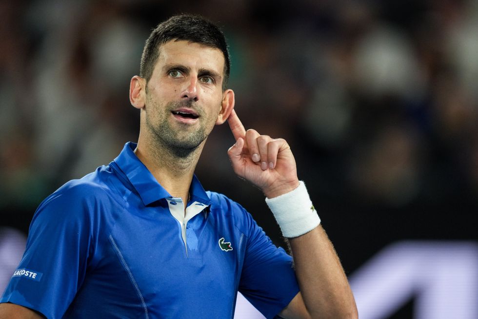 Novak Djokovic has dealt with hecklers this week