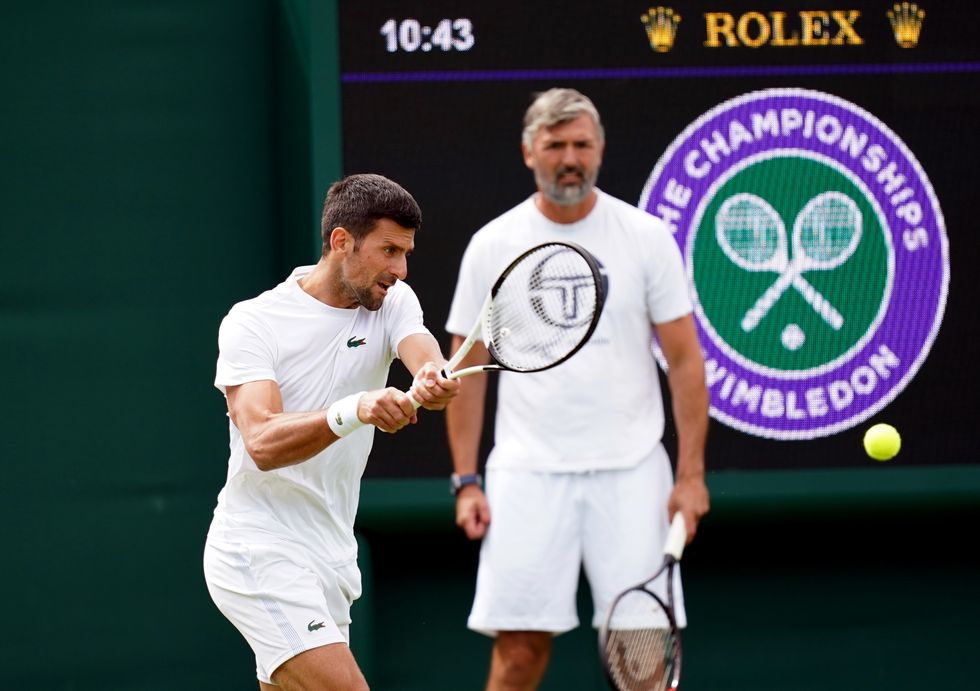 Novak Djokovic has worked with Goran Ivanisevic for many years