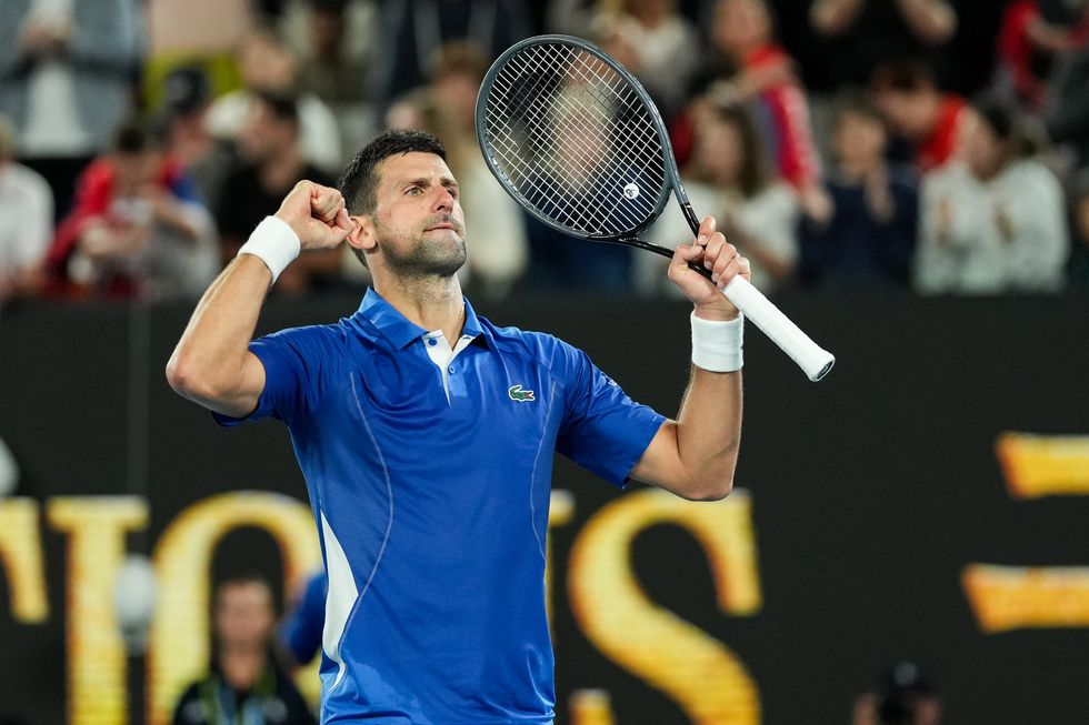 Novak Djokovic is looking to win Grand Slam number 25