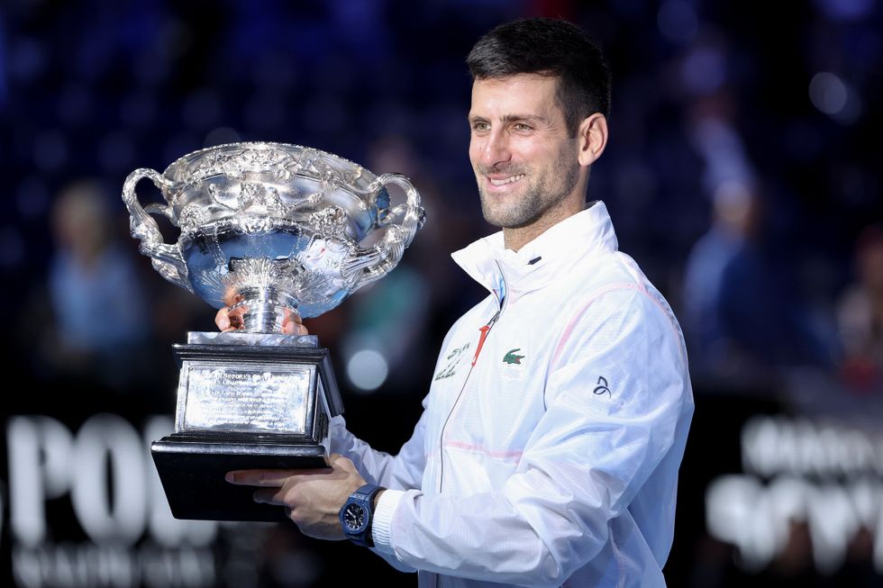 Novak Djokovic is the king of the Australian Open
