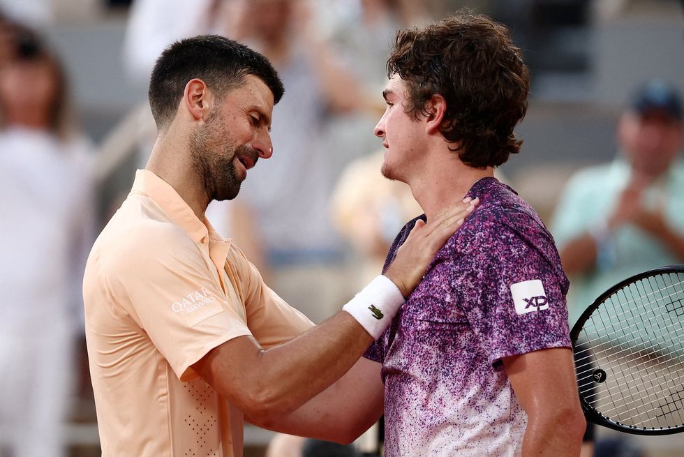 Novak Djokovic, Joao Fonseca