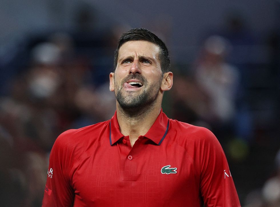 Novak Djokovic refused to answer questions about his injury and future schedule following a surprise straight-sets defeat to qualifier Valentin Vacherot at the Shanghai Masters