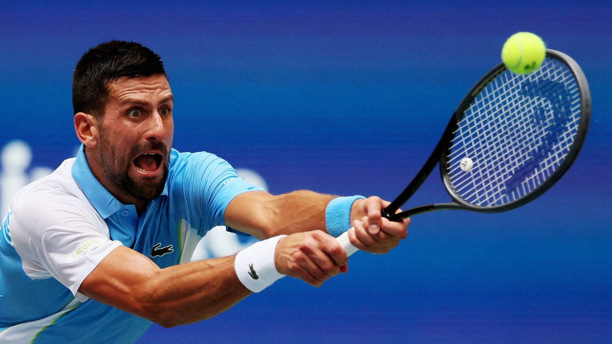 Novak Djokovic Roger Federer US Open