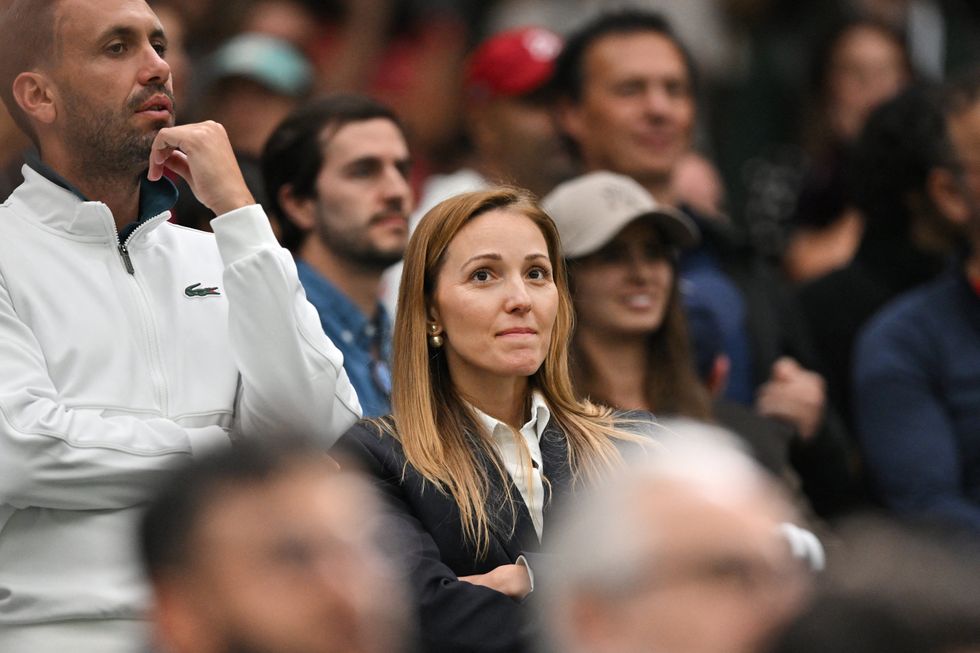 Novak Djokovic's wife loved the celebration