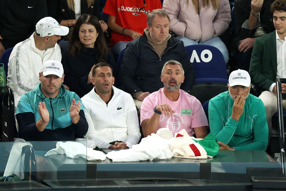 Novak Djokovic team