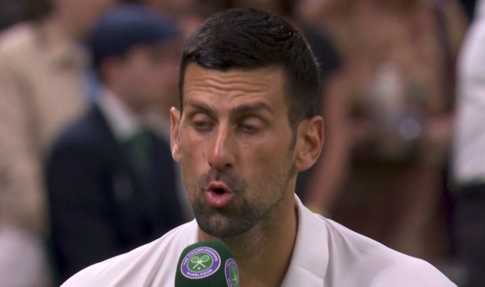 Novak Djokovic took aim at some of the hostility he received