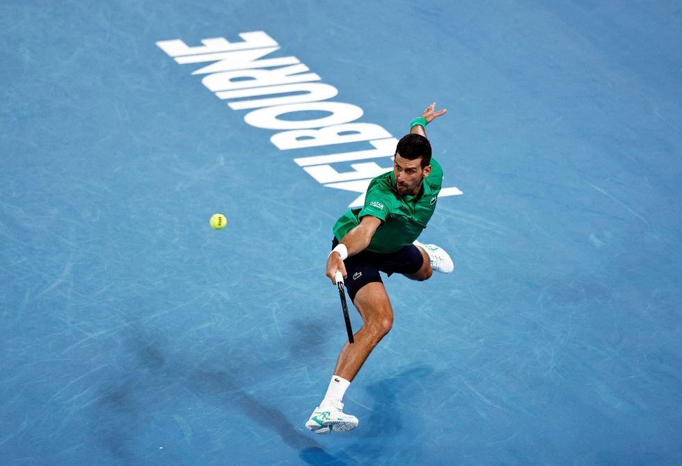 Novak Djokovic was not happy about rumours about his injury status