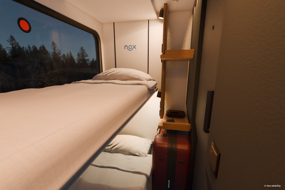 Nox train cabin bed