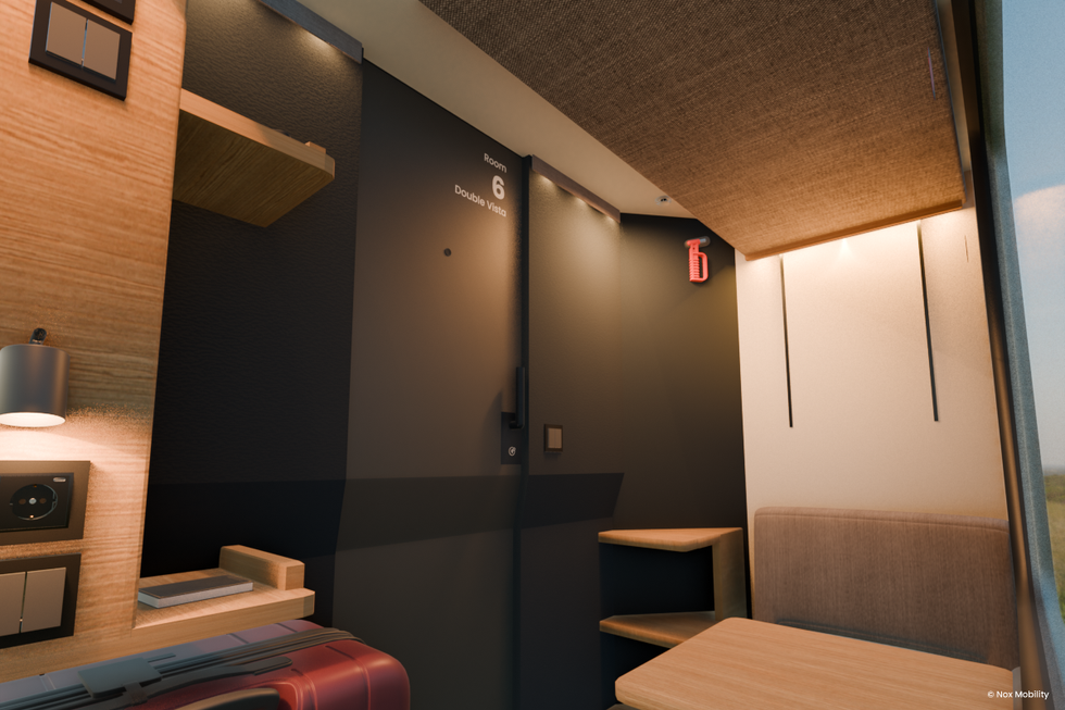 Nox train cabin