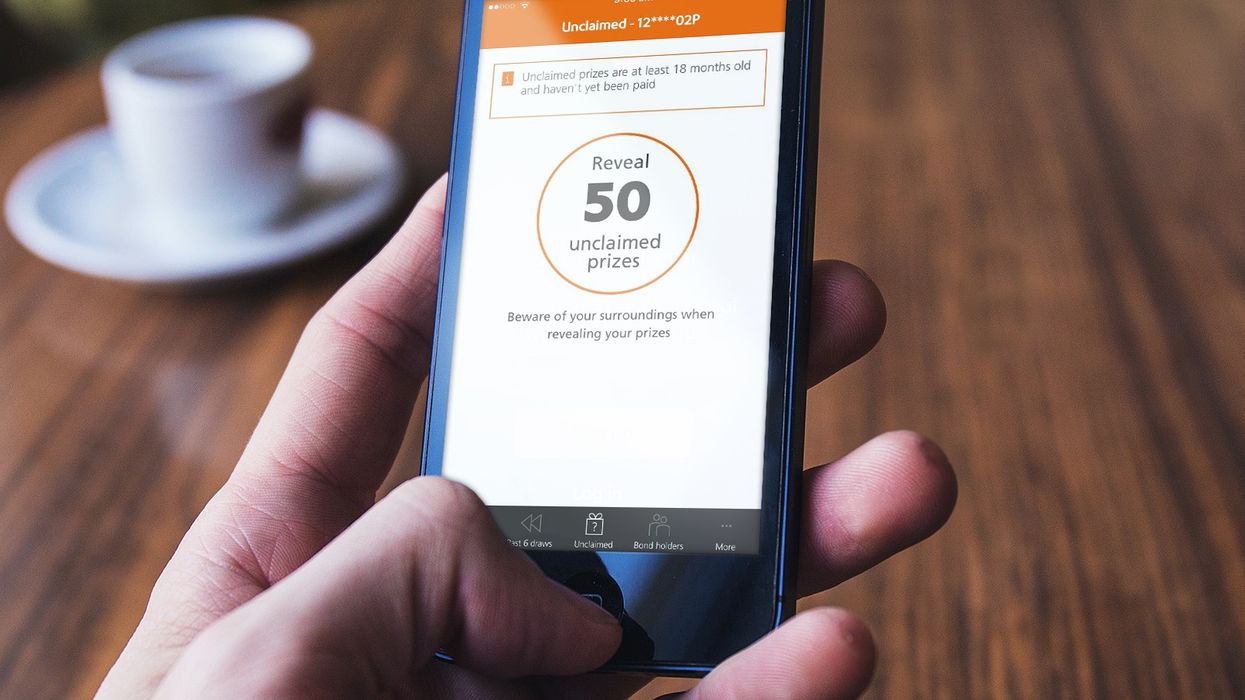 NS&I saver uses app to check for unclaimed Premium Bonds prizes