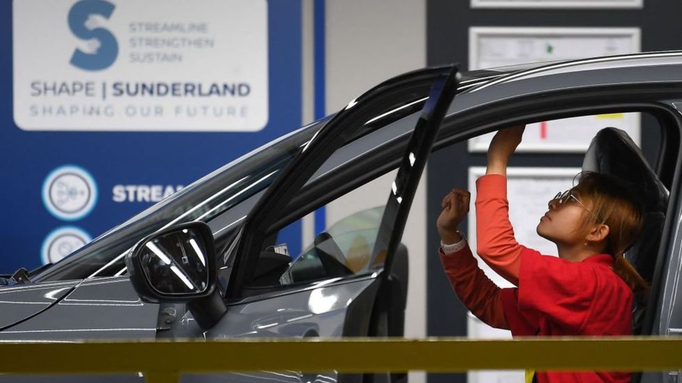 NSK supply parts to Nissan's Sunderland plant