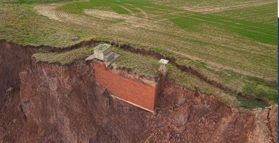 Nuclear bunker exposed