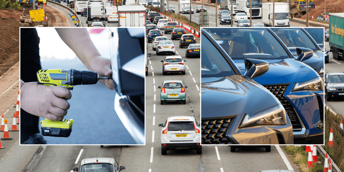 DVLA to launch new number plate changes next month with drivers risking £1,000 fine DVLA to launch new number plate changes next month with drivers risking £1,000 fine