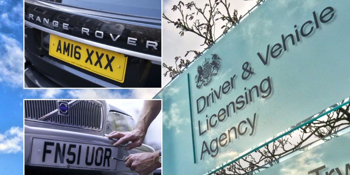 DVLA blasted and told to ‘get a grip’ of number plate crisis amid urgent calls for new laws DVLA blasted and told to ‘get a grip’ of number plate crisis amid urgent calls for new laws