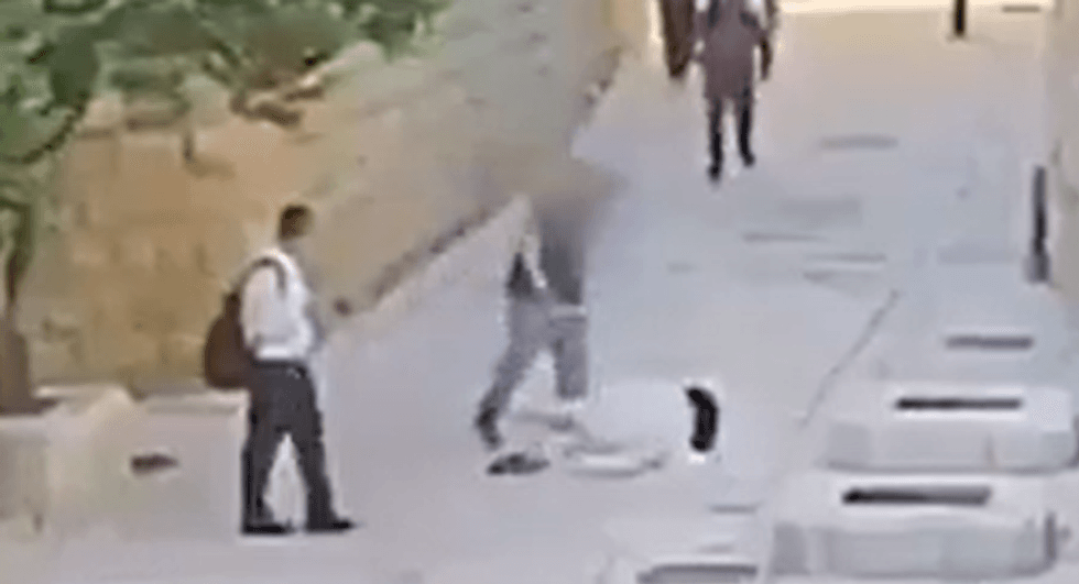 nun attacked