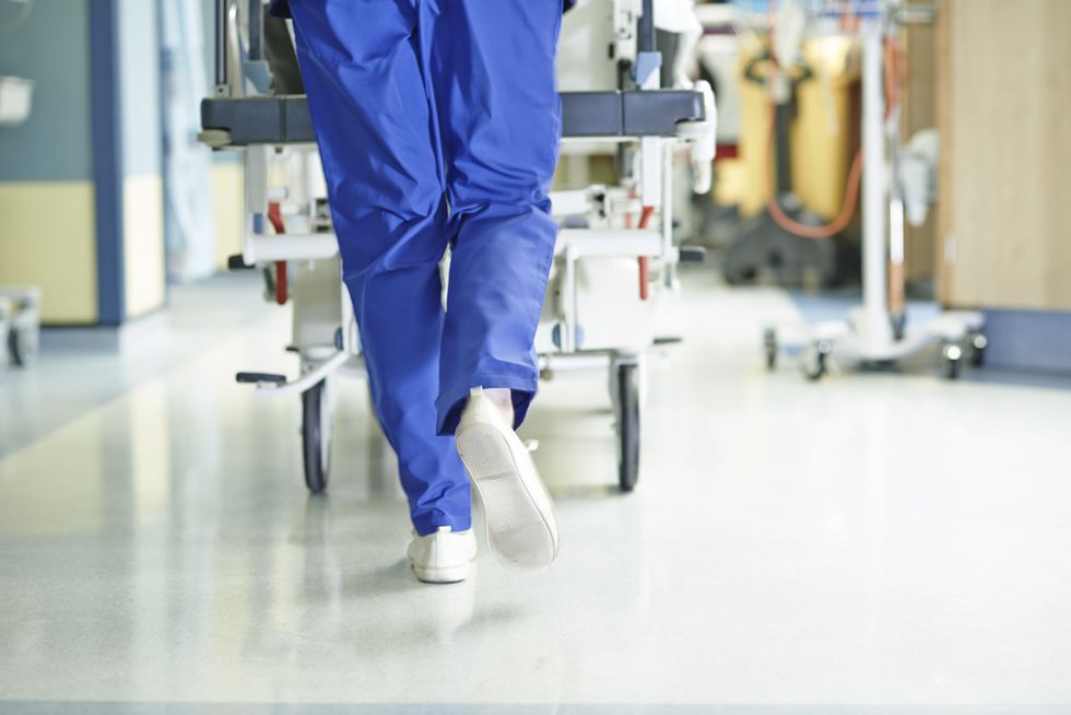 NURSE IN WAITING ROOM