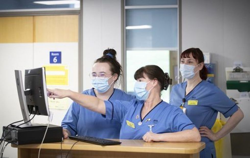 Nurses are among those taking part in the strikes.