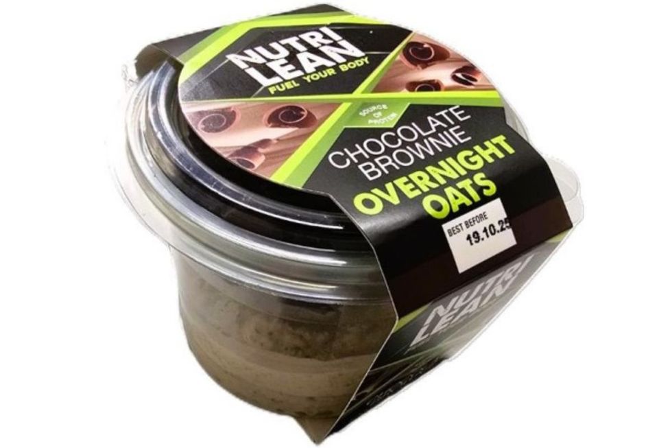 Nutrilean Chocolate Brownie Overnight Oats