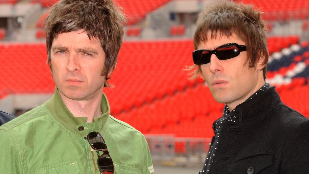 Oasis brothers Noel and Liam