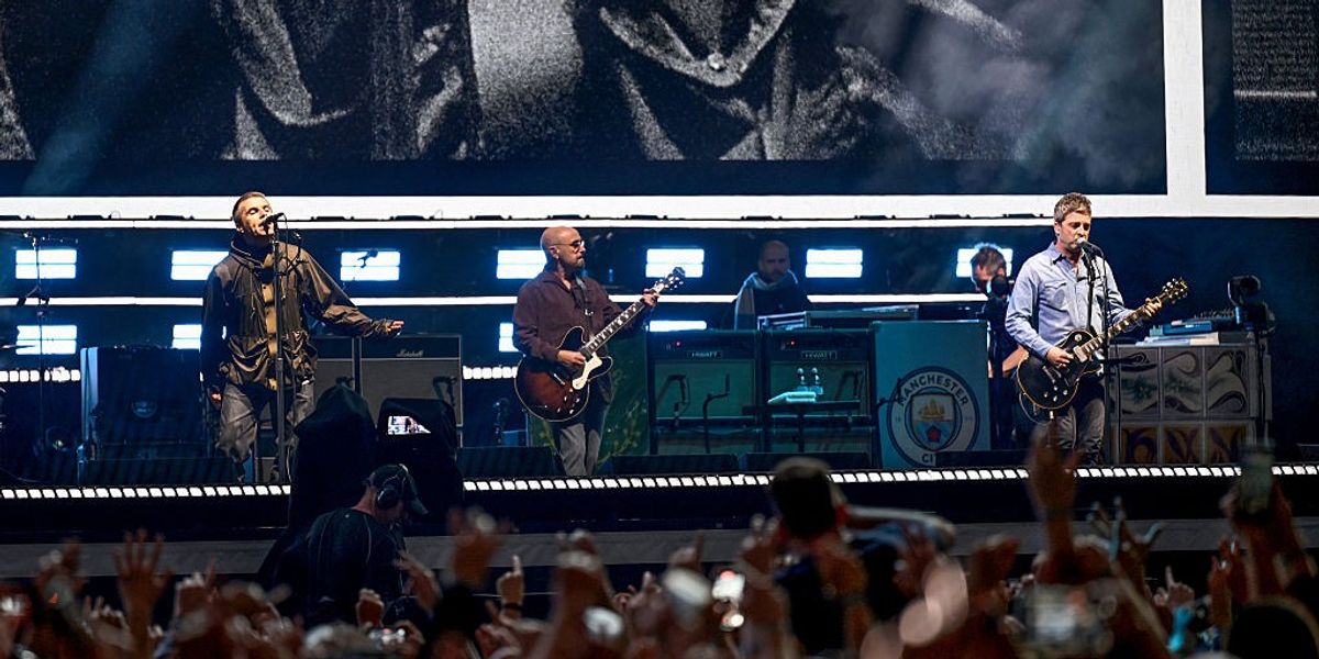 Oasis sparks outrage after opening reunion tour with song linked to Gary Glitter: ‘Cancel them!’ Oasis sparks outrage after opening reunion tour with song linked to Gary Glitter: ‘Cancel them!’
