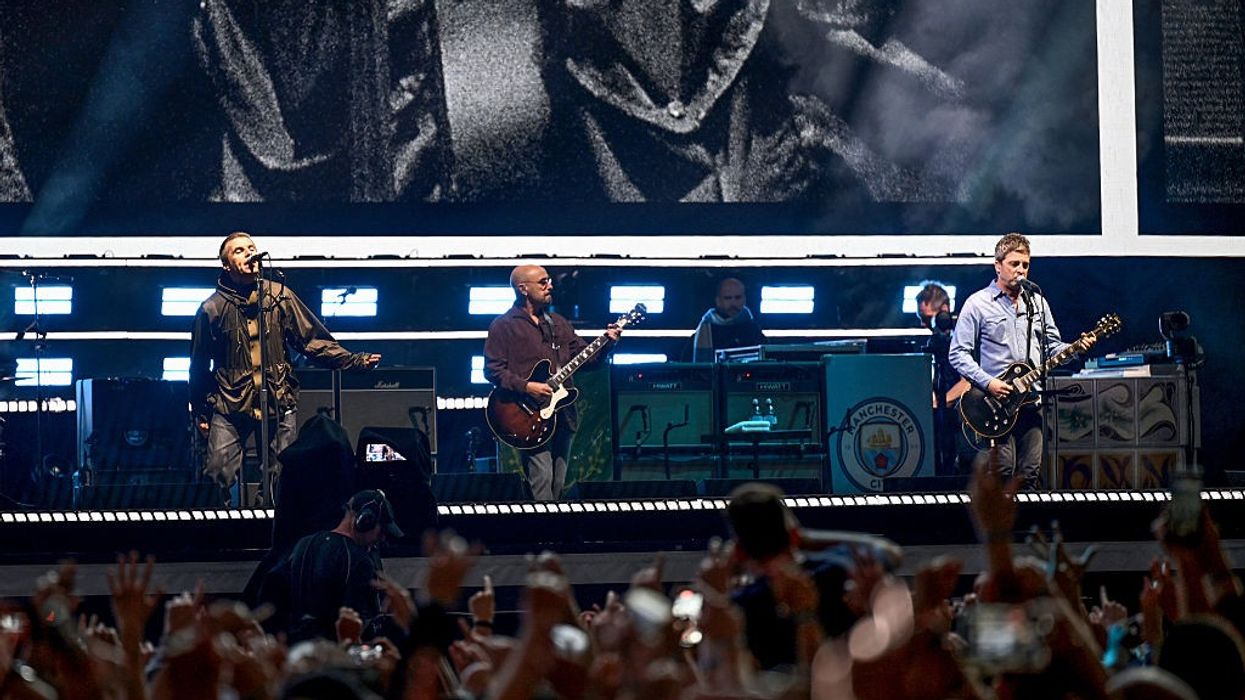 Oasis concert in Cardiff