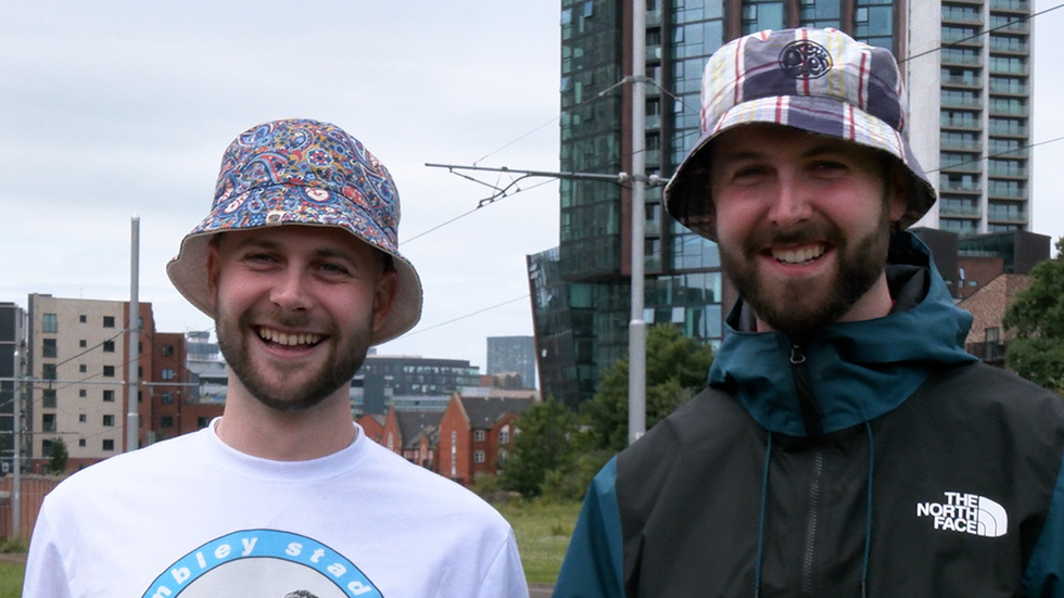Oasis superfans, Connor and Josh Smith