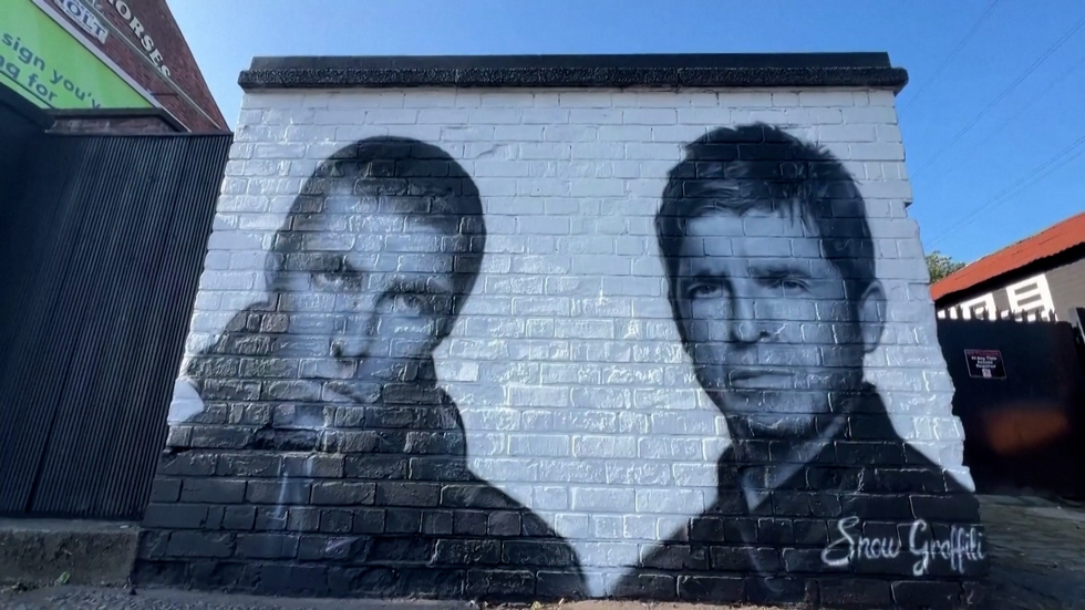 Oasis superfans, Connor and Josh Smith