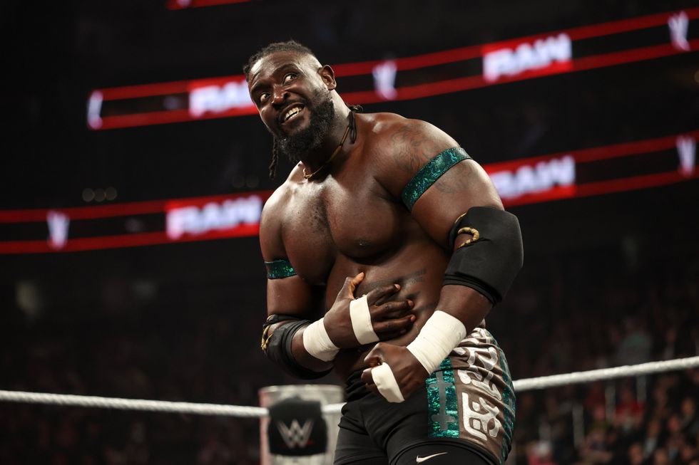 Oba Femi faces Brock Lesnar in a titanic clash at Wrestlemania 42