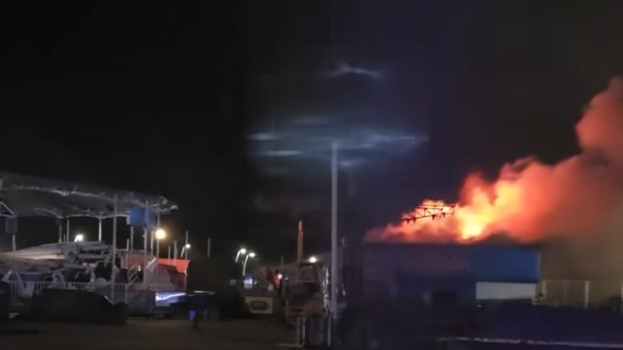 Ocean Beach Pleasure Park fire