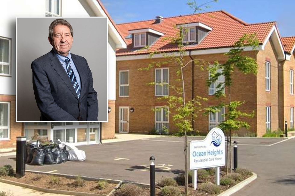 Ocean Heights Care Home and Sittingbourne and Sheppey MP, Gordon Henderson