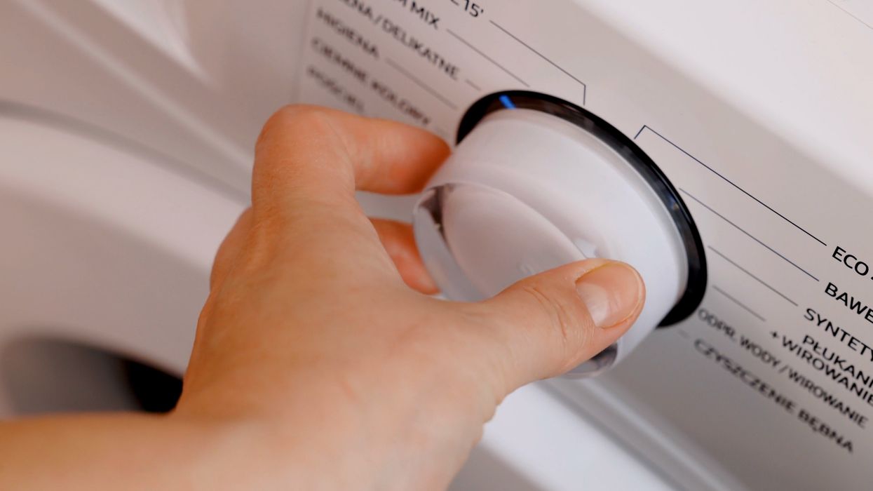 Octopus Energy photo of person using washing machine