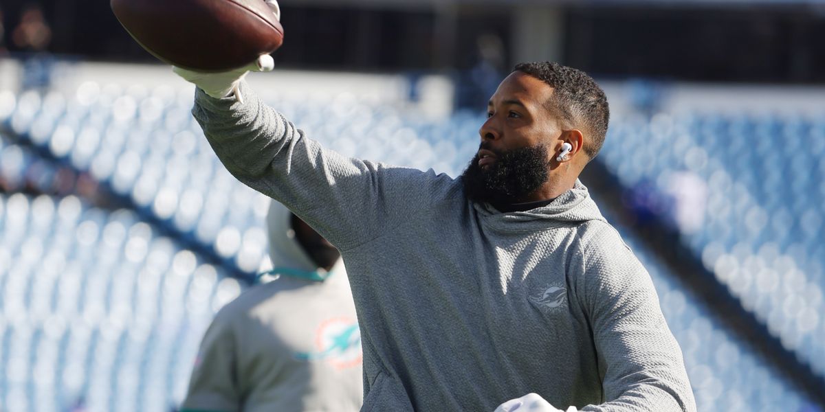 NextImg:Odell Beckham Jr makes emotional statement over New York Giants departure where NFL career started