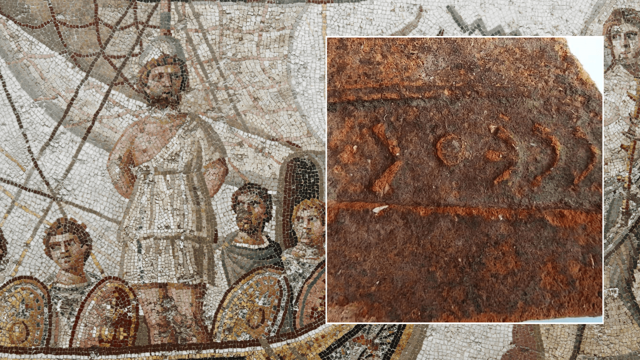 Odysseus and sirens; Artefact from Ithaca archaeologists