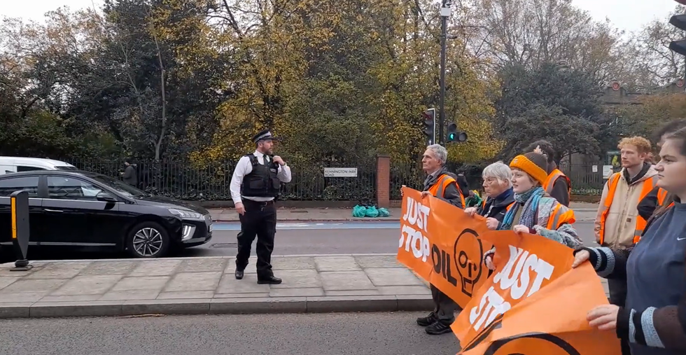 Officer and JSO members