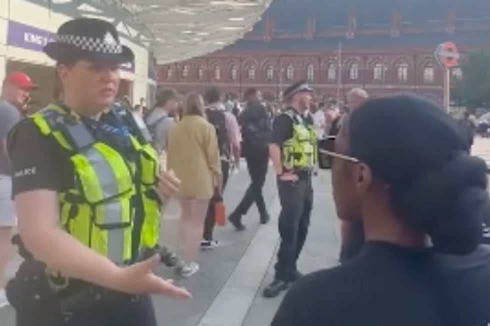 Officer tells preachers to stop preaching outside London King's Cross