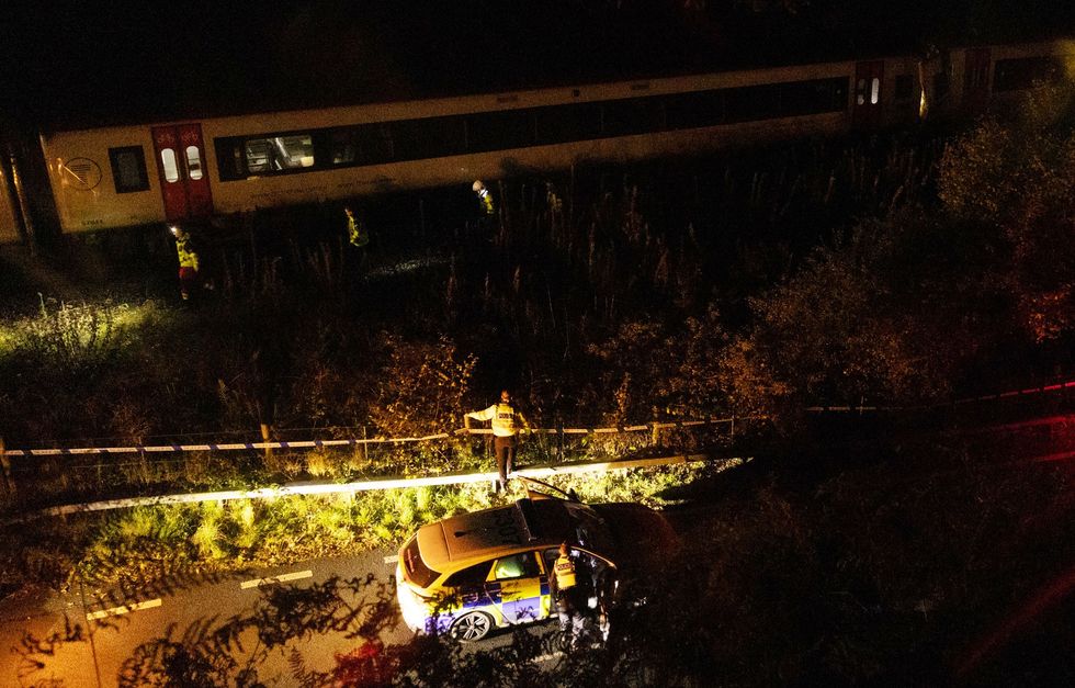 Officers at the scene