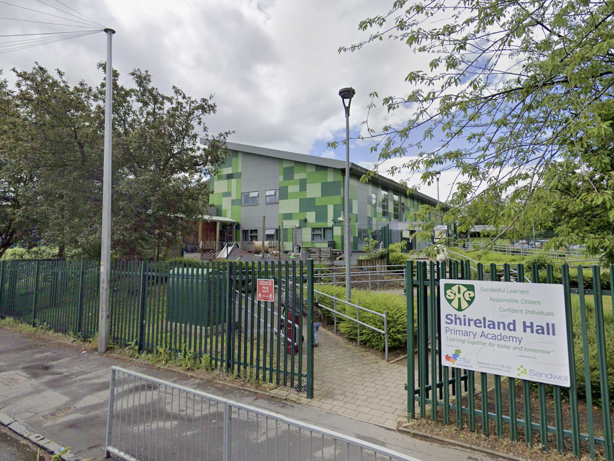Officers attended Shireland Hall
