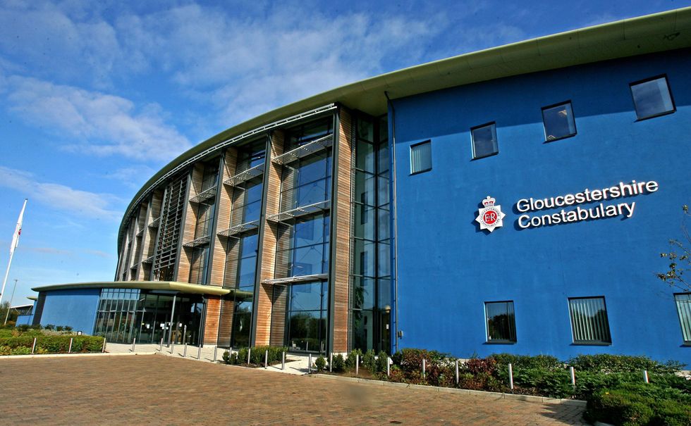 Officers from Gloucestershire Constabulary attended the scene\u200b