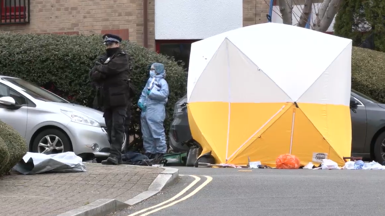 Officers on the scene