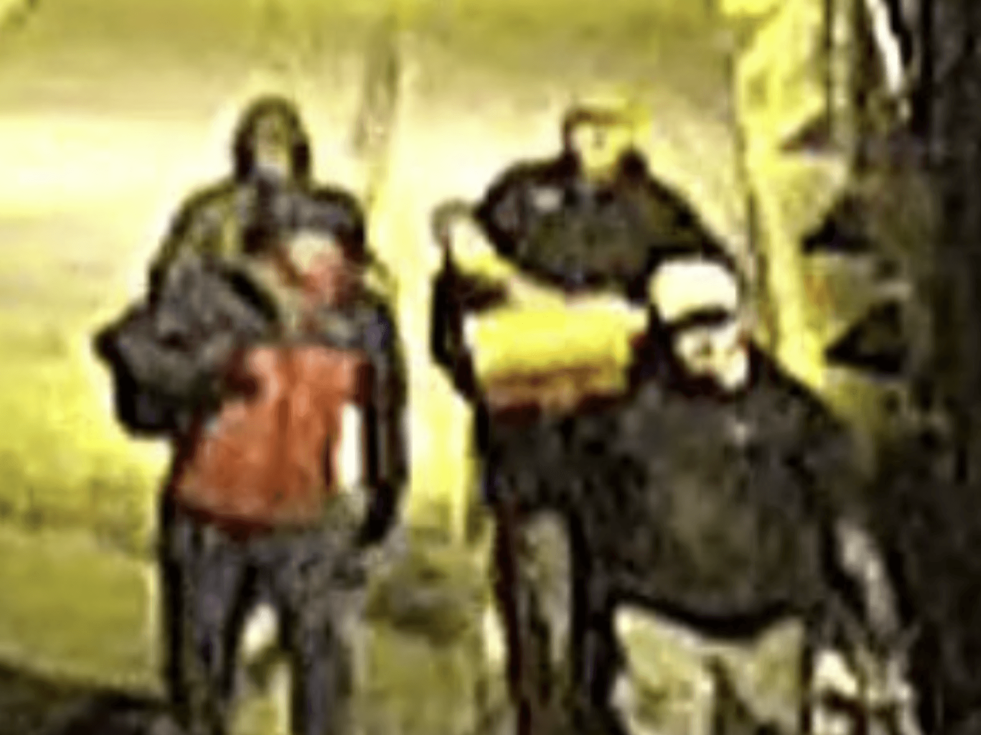 Officers want to speak to four men