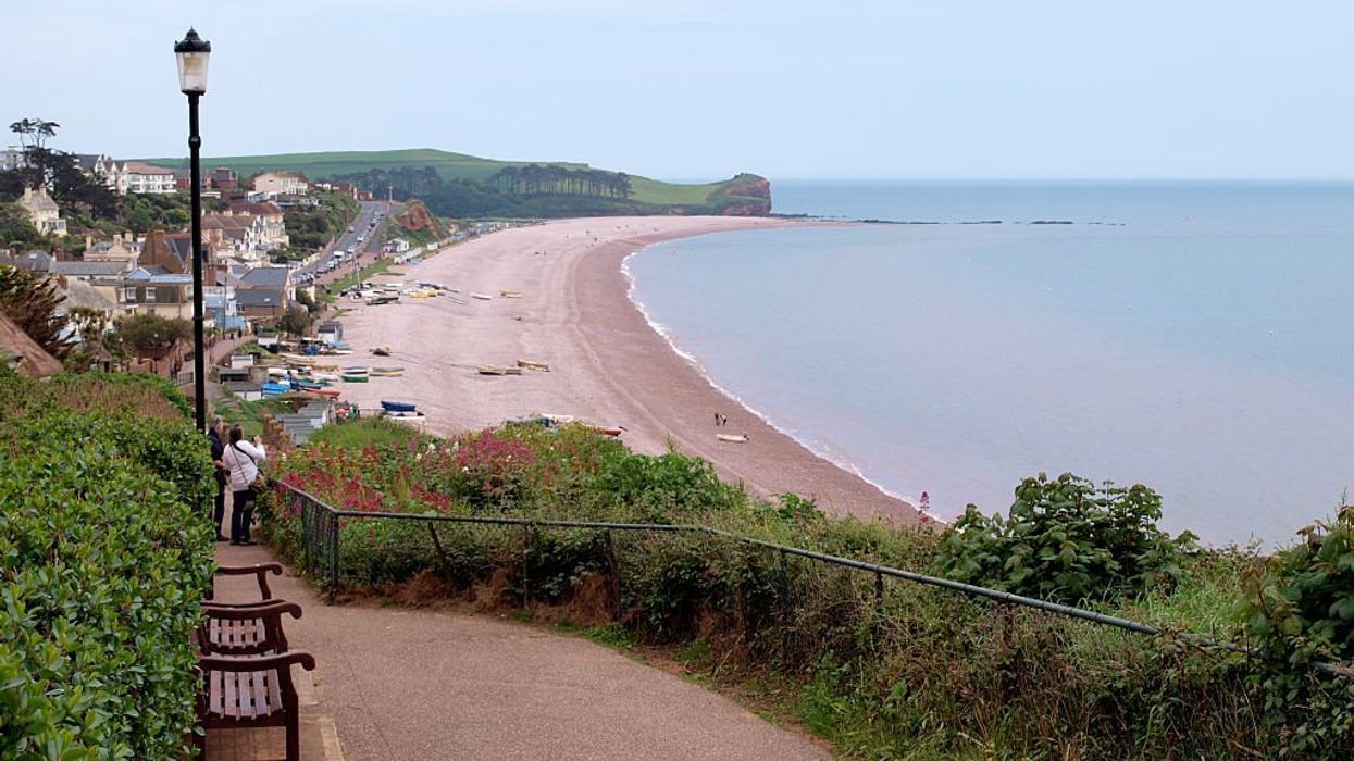 Officers were called to Budleigh Salterton