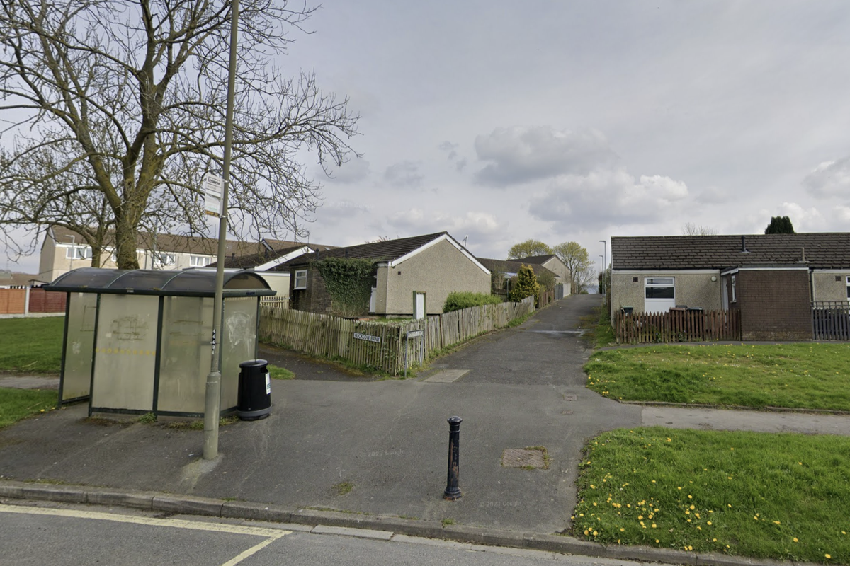 Officers were called to Hollins Lane, Gamesley in North West Derbyshire.