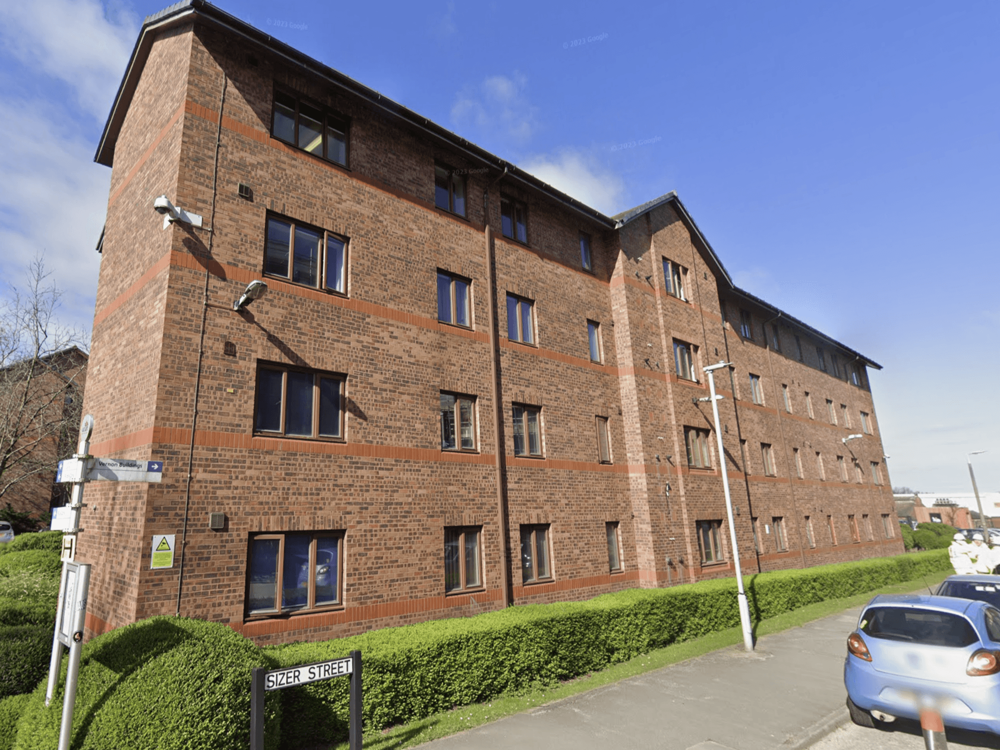 Officers were called to Ribble Hall in Preston