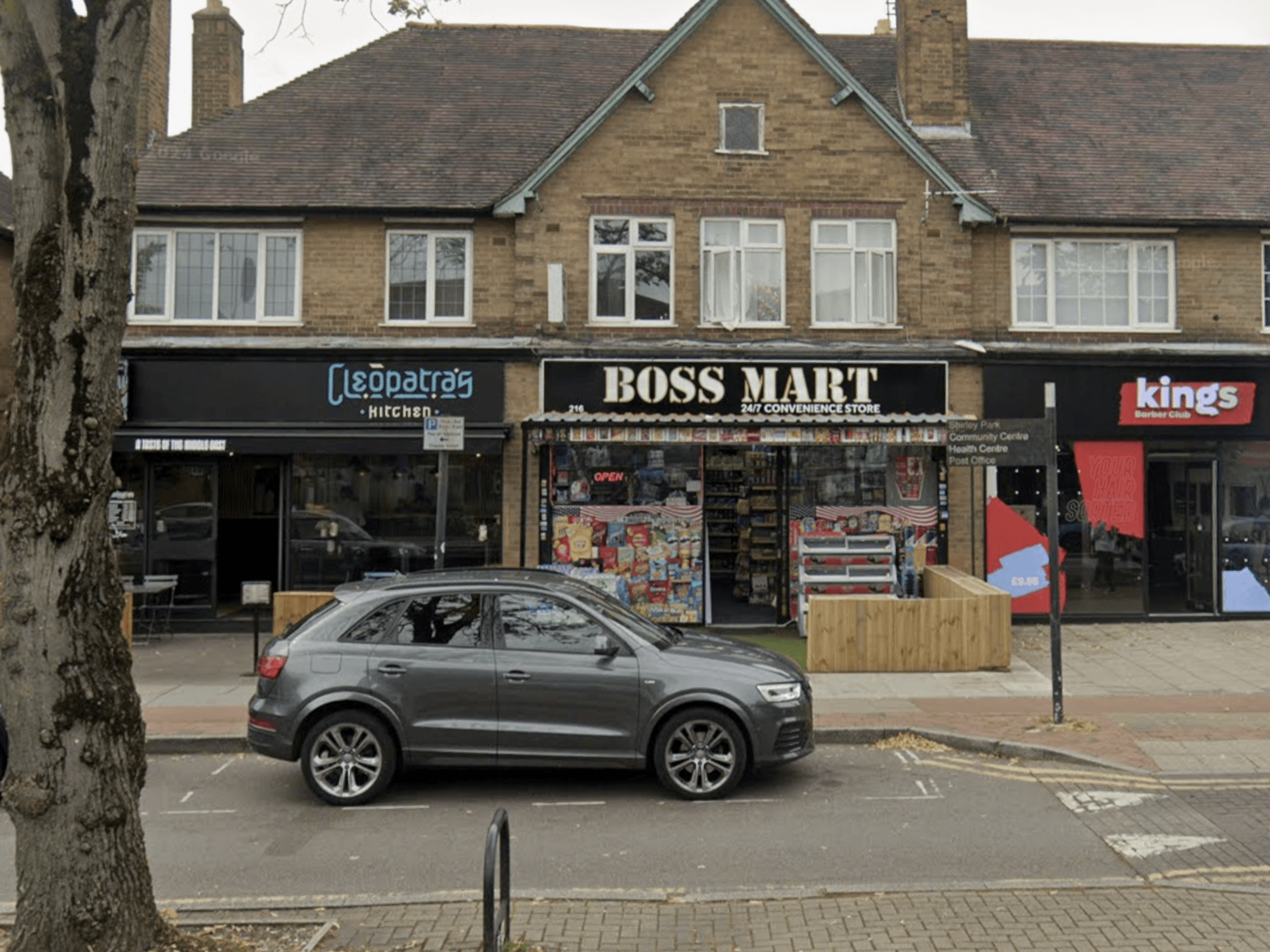 Officers were called to the Boss Mart in Shirley