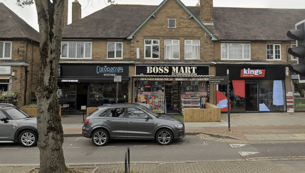 Officers were called to the Boss Mart in Shirley