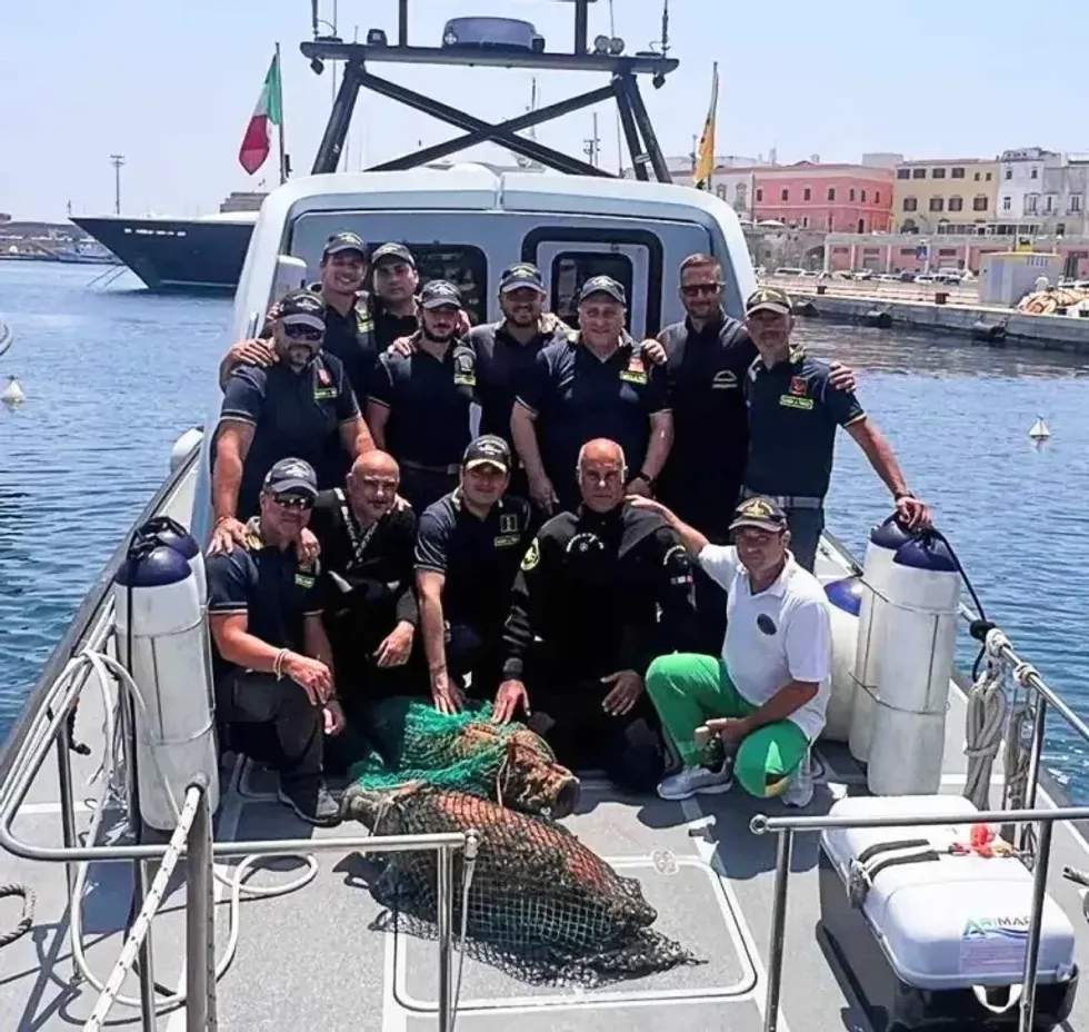 Officers who made the discovery