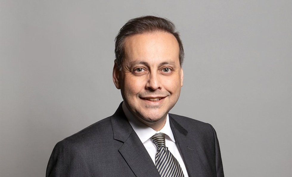 Official parliamentary portrait of Imran Ahmad Khan MP