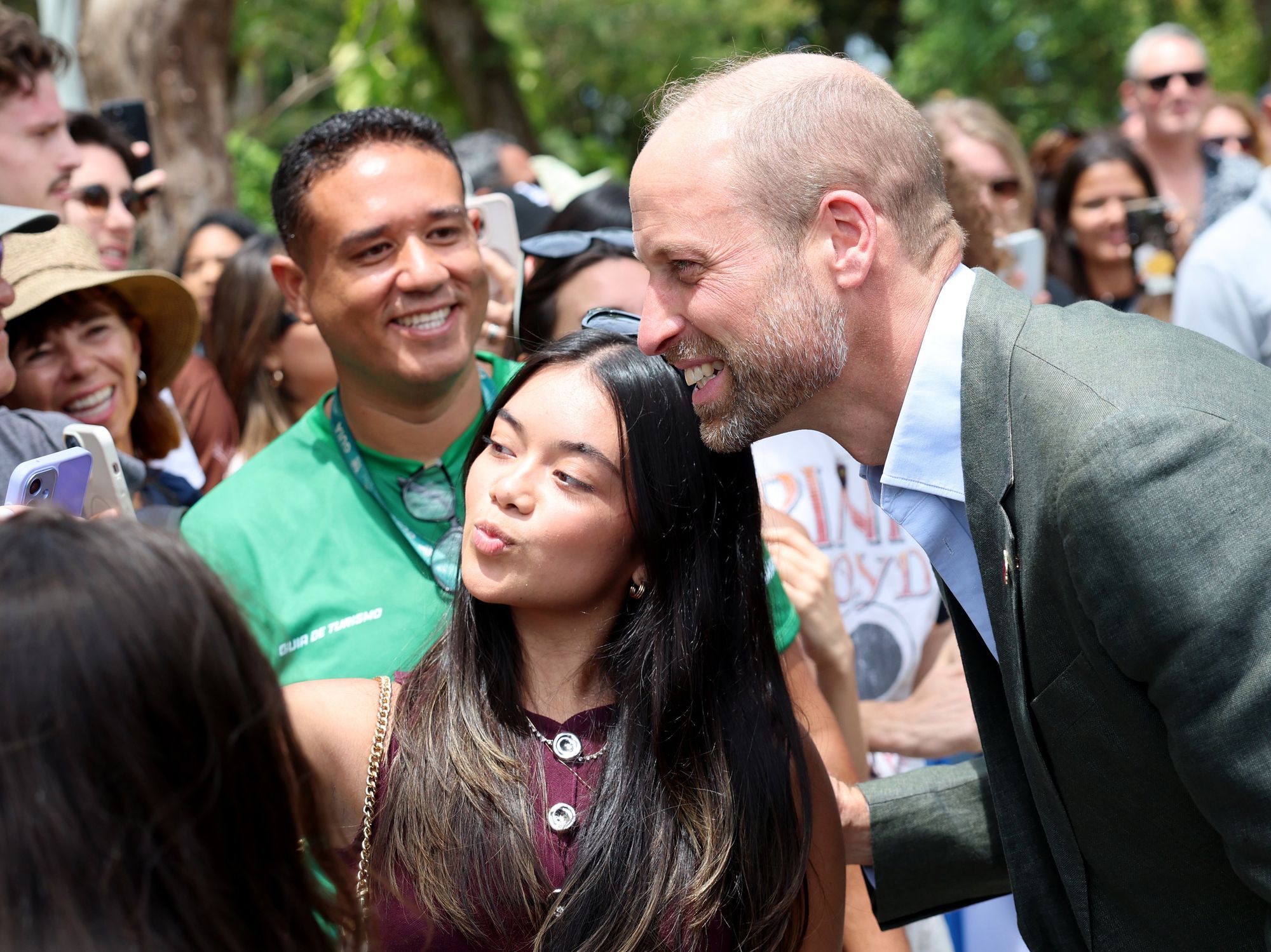 'Oh my god!' Prince William dazzles audiences as he makes surprise appearance on Brazilian TV show
