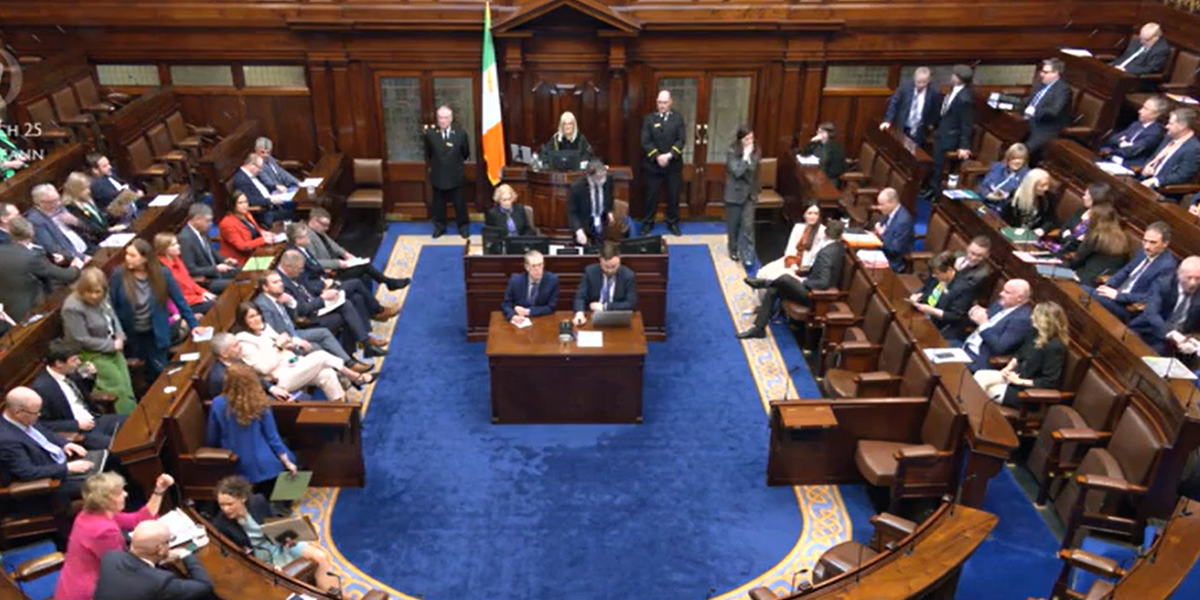 NextImg:'Absolute disgrace!' Irish MPs erupt in fury as Dáil witnesses shouting and heckling chaos