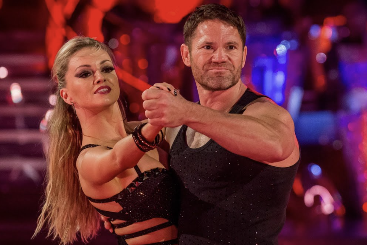Ola Jordan and Steve Backshall